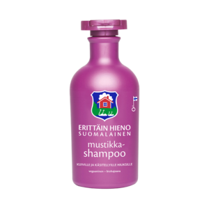 Erittain Hieno Suomalainen Mustikkashampoo