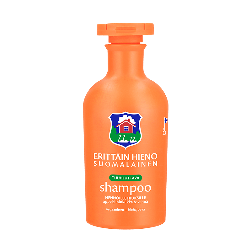tuuheuttava shampoo